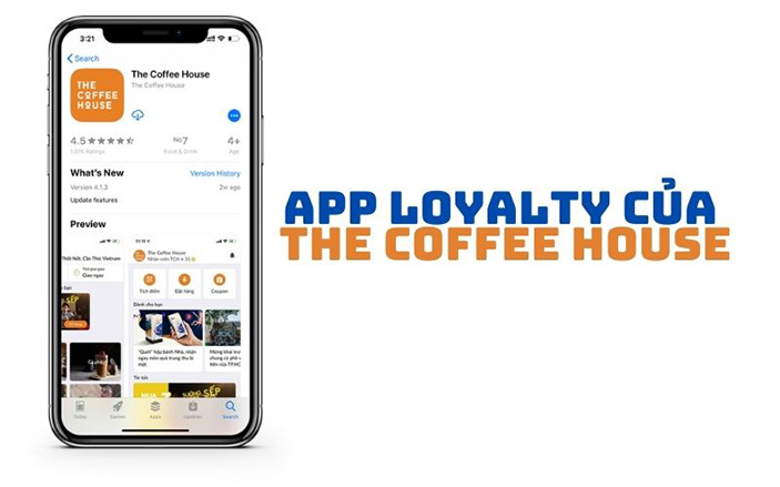 App loyalty của The Coffee House